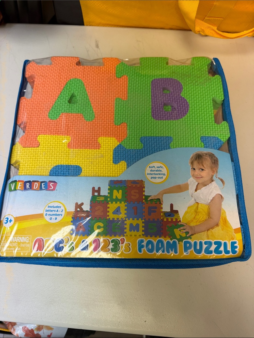 Kids Foam Puzzle Mat - Multicolor Alphabet & Numbers